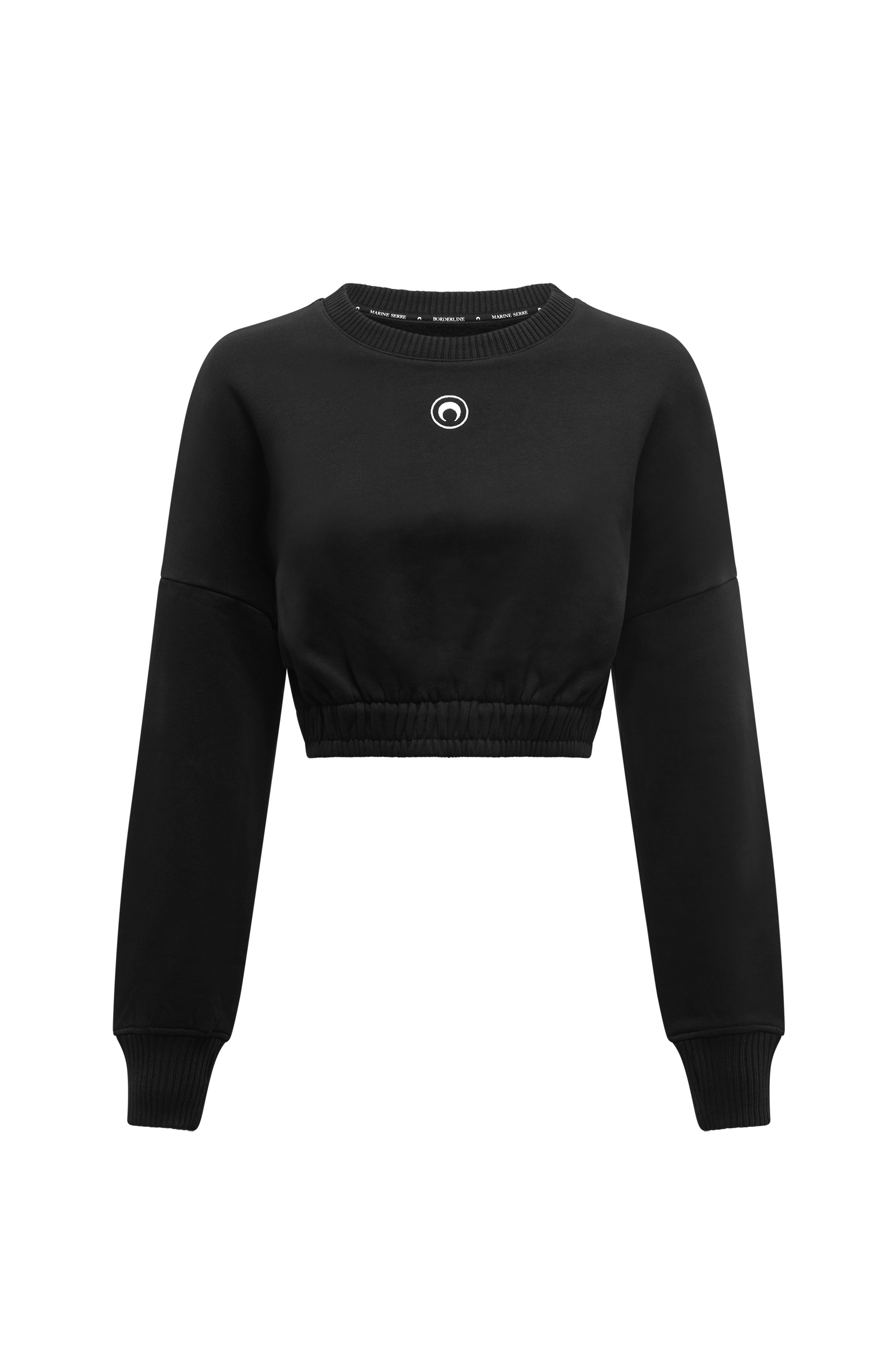 Organic Cotton Fleece Cropped Sweater - 1