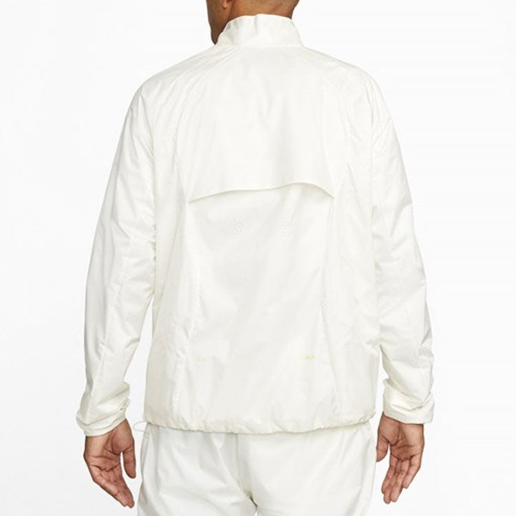 Nike x NOCTA Drake Solid Color Zipper Stand Collar Jacket 'White' DM7295-133 - 4