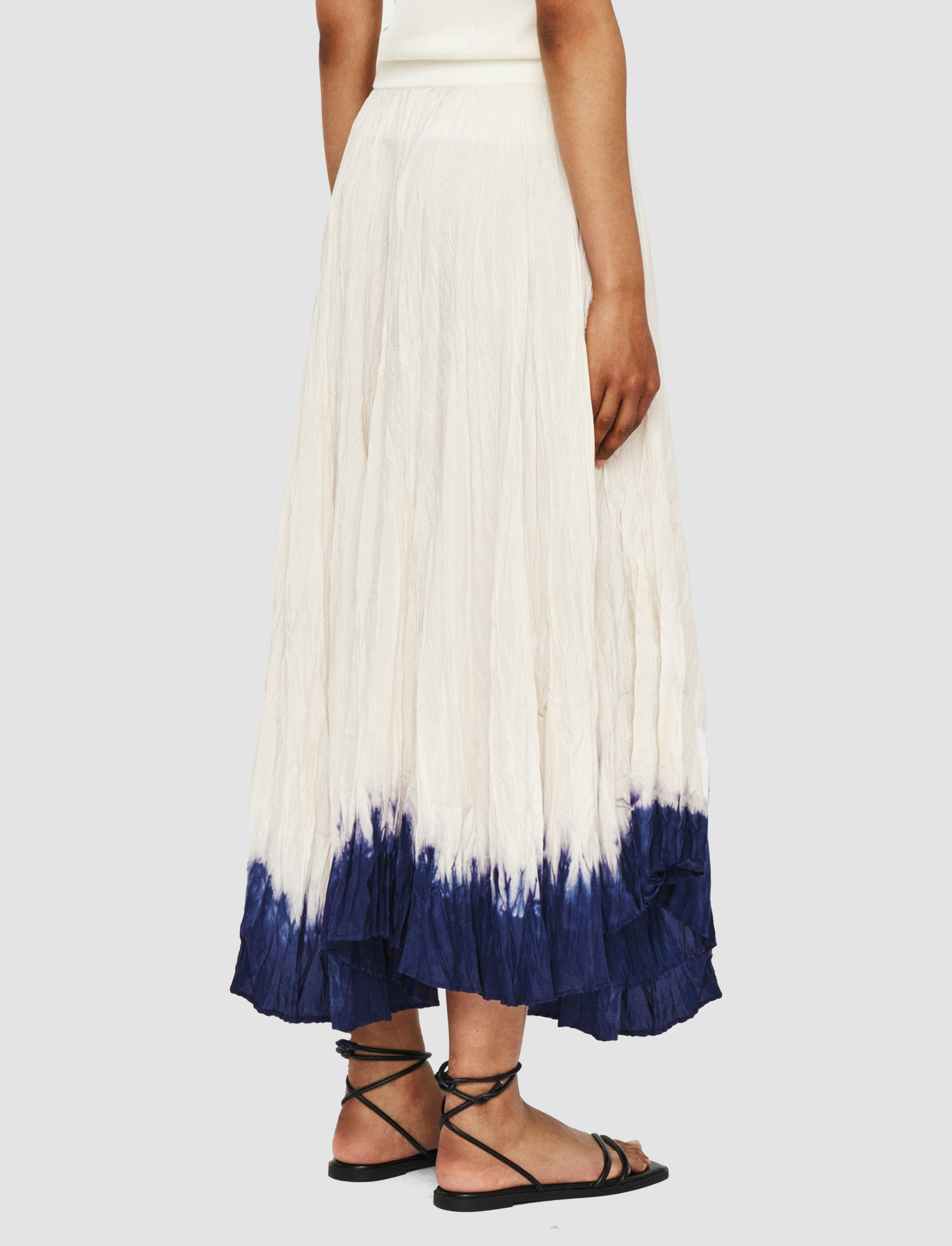 Knit & Woven Skirt - 2