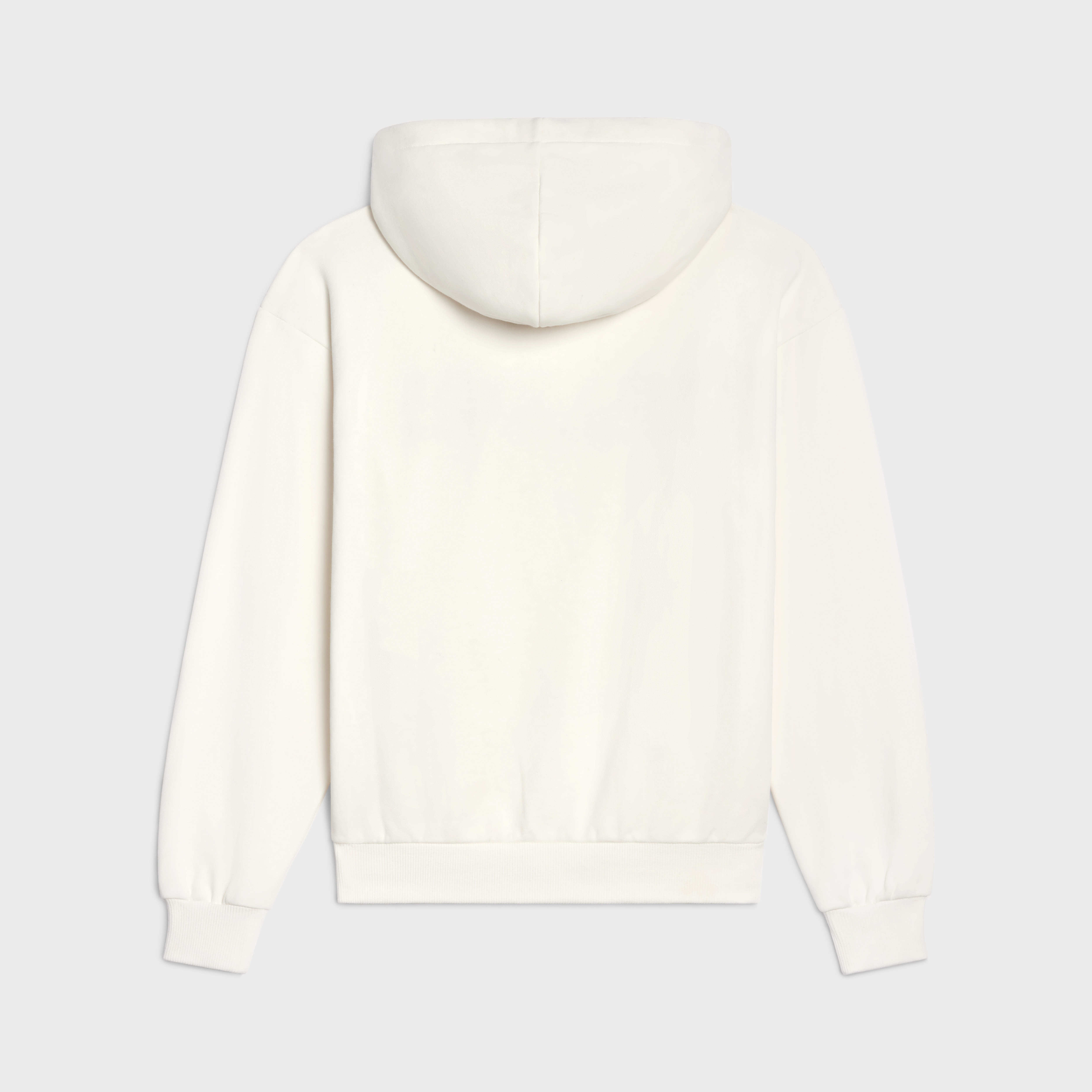 Celine rhinestones hoodie in cotton fleece - 2