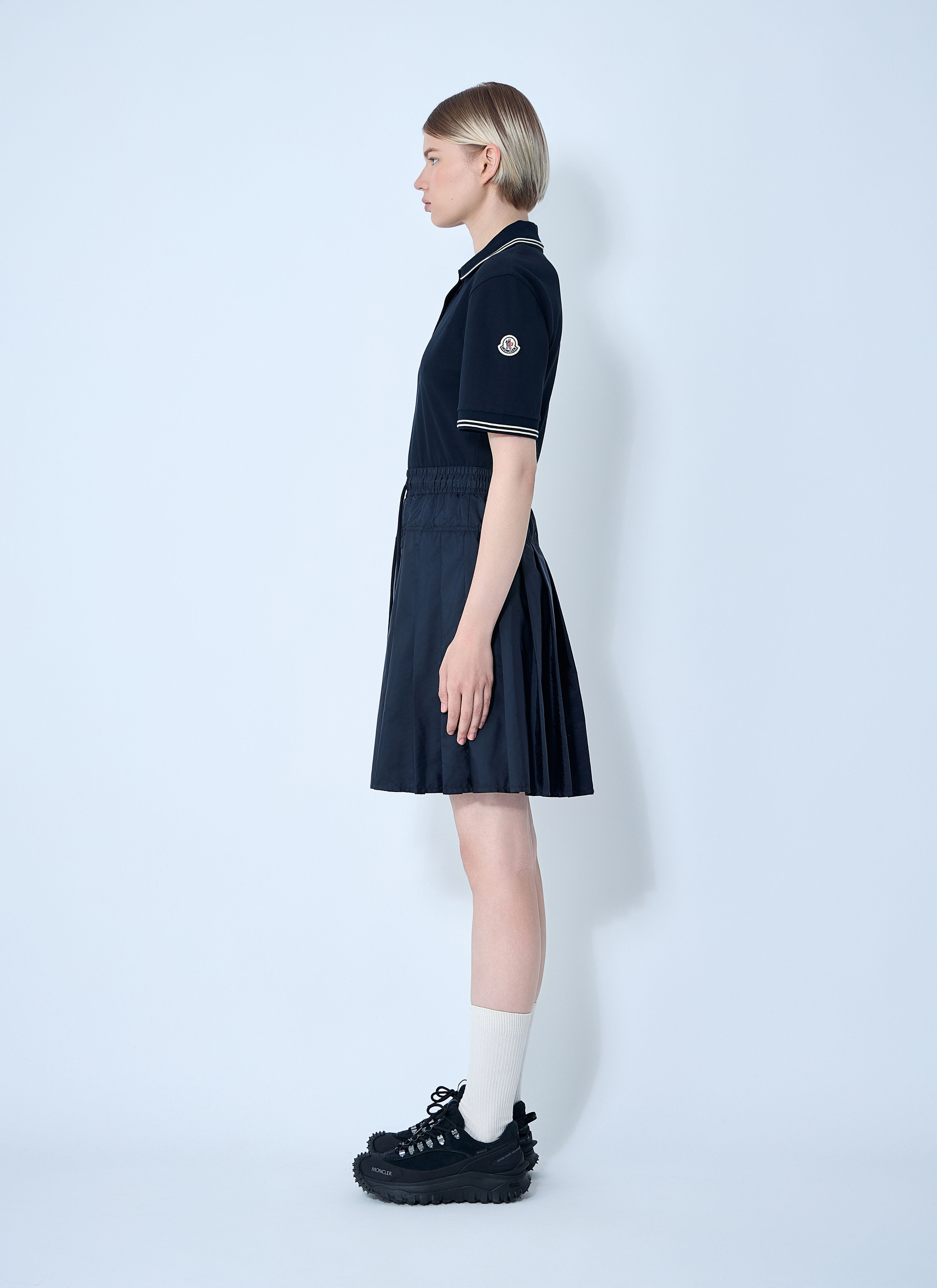 Moncler ポロドレス Cotton Piquet Polo Shirt Dress 関税込 Moncler Little Girl's & Polo Dress Piquet | The Summit