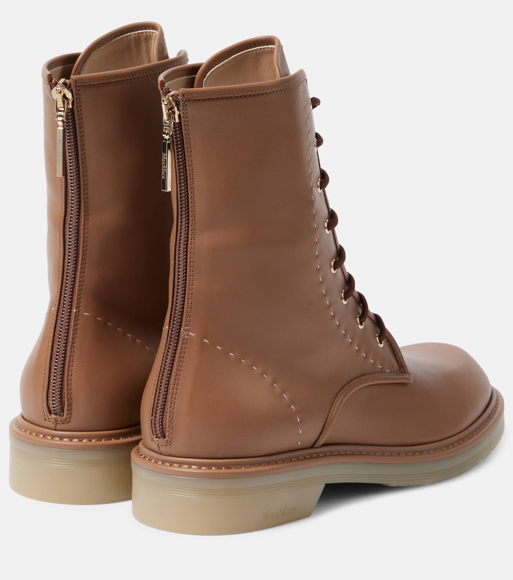 Leather ankle boots - 3