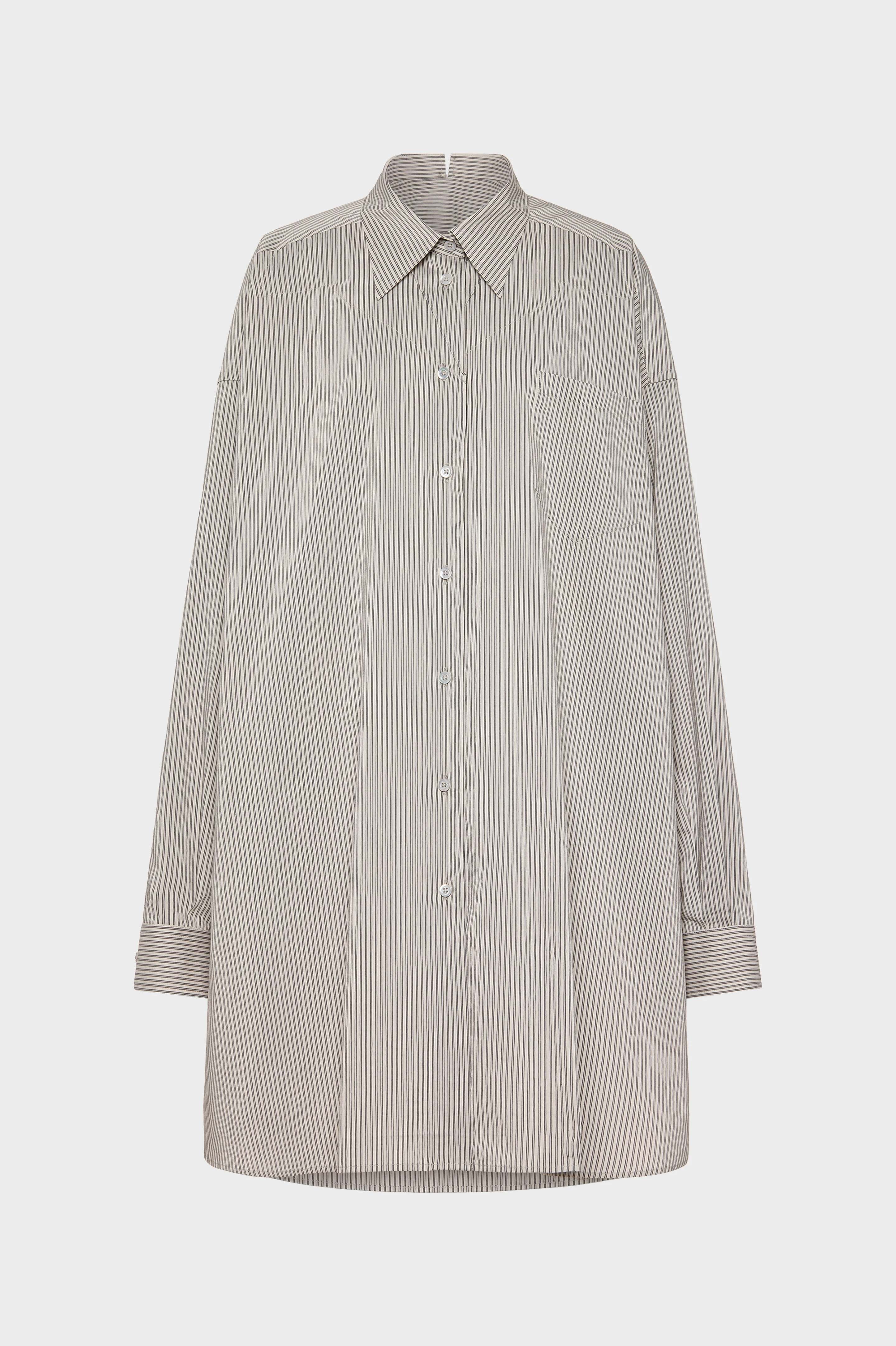 Folded Collar Shirt - 1