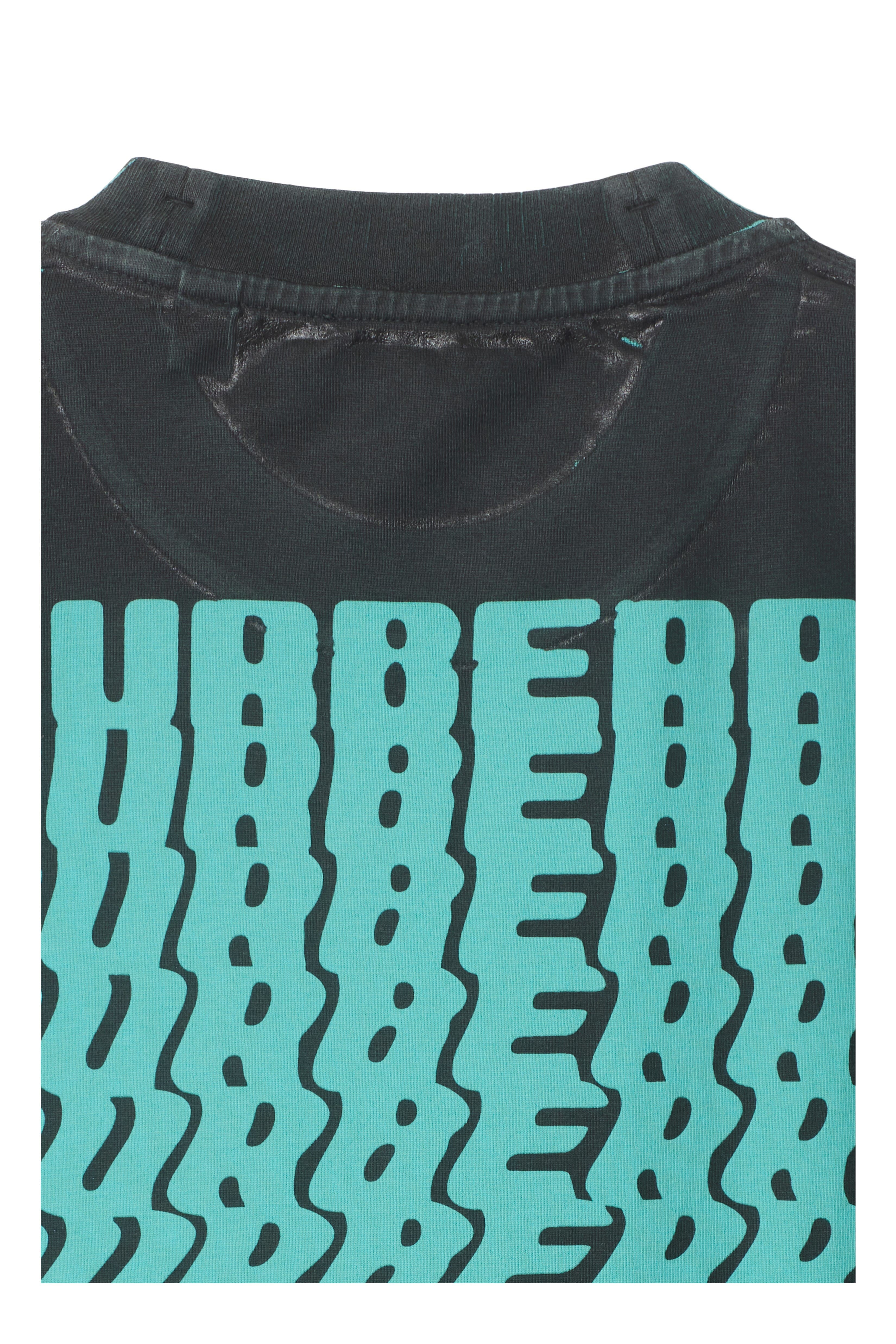 burberry Warped Logo Cotton T-shirt in Atom Blue at Nordstrom - 5