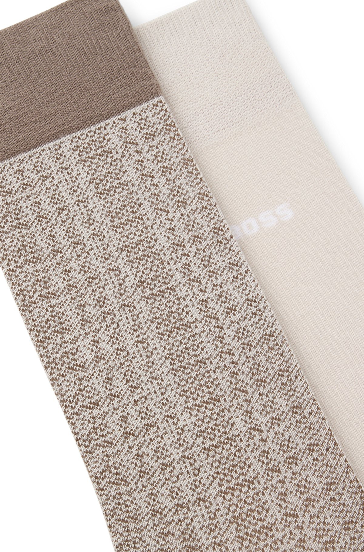 TWO-PACK OF REGULAR-LENGTH SOCKS IN COTTON - 2