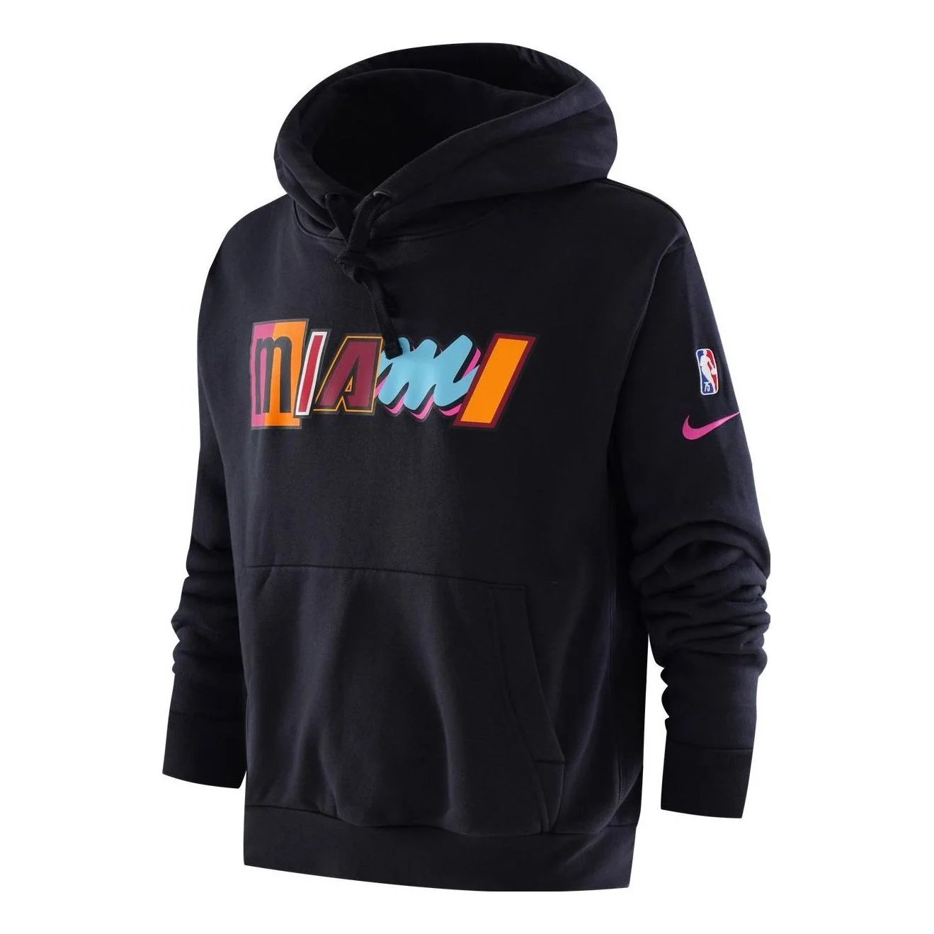 Nike printed graphic hoodie 'Black' DB2324-010 - 1