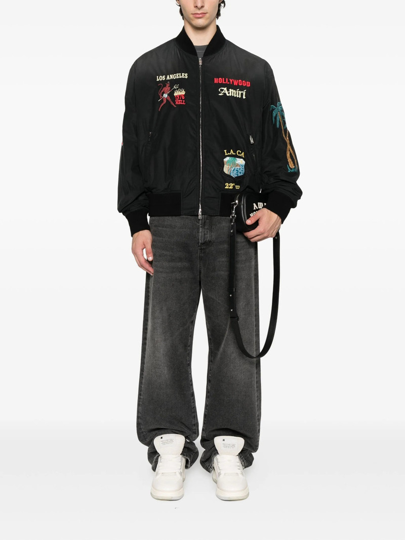 AMIRI Amiri Embellished Bomber Jacket outlook