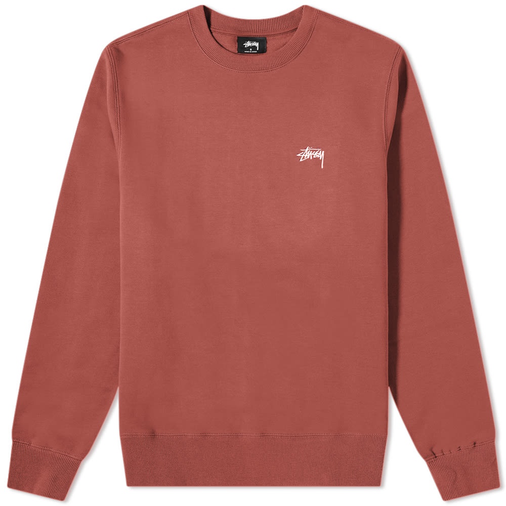 Stussy Logo Crew Sweat - 1