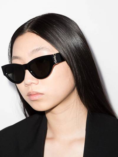 SAINT LAURENT SL M94 cay-eye frame sunglasses outlook