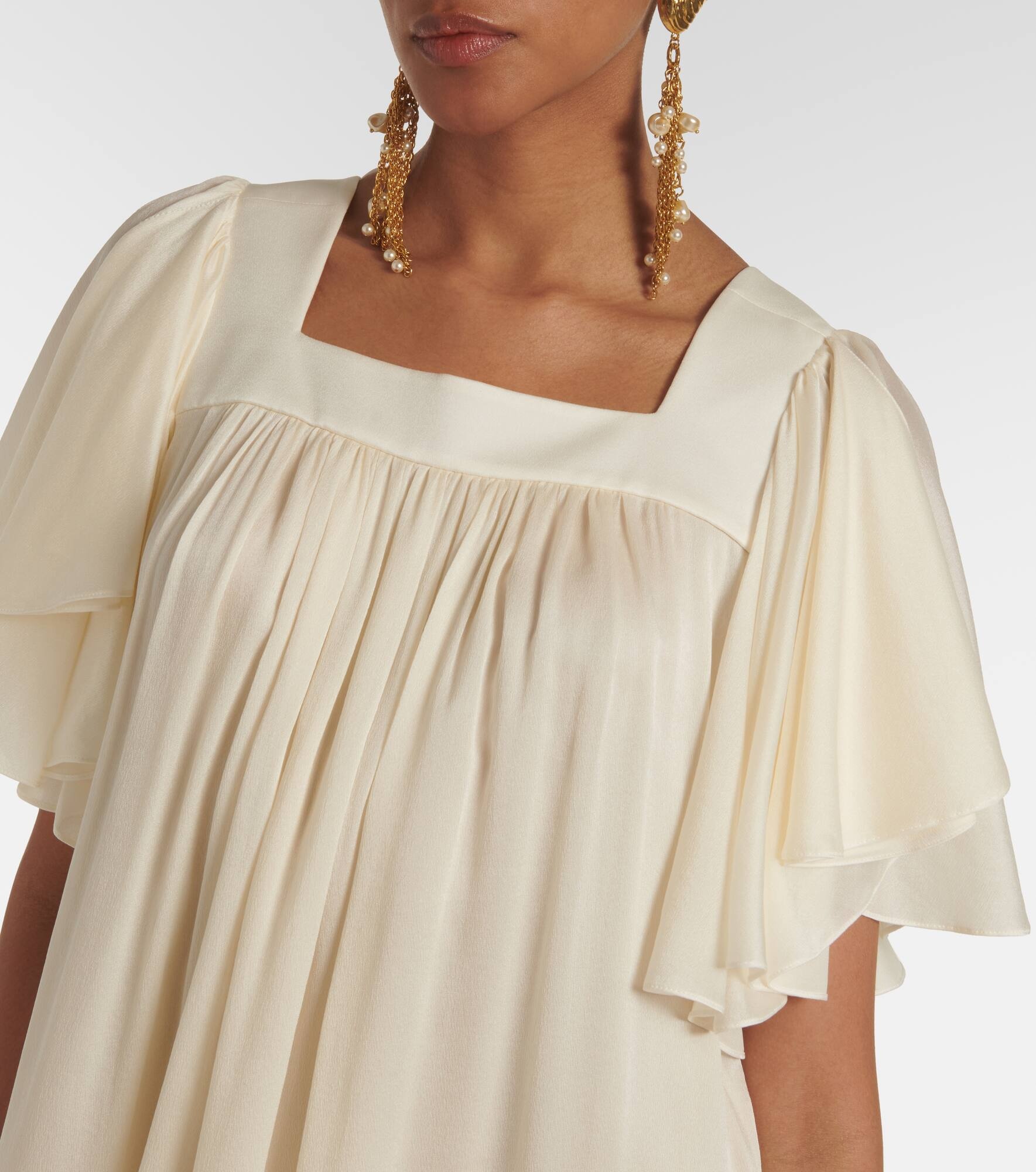 Ro33 silk minidress - 4