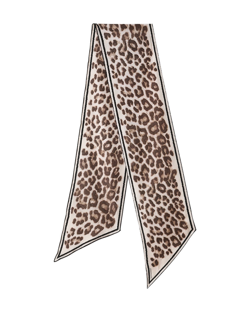 PRINTED SILK NECK SCARF - 3