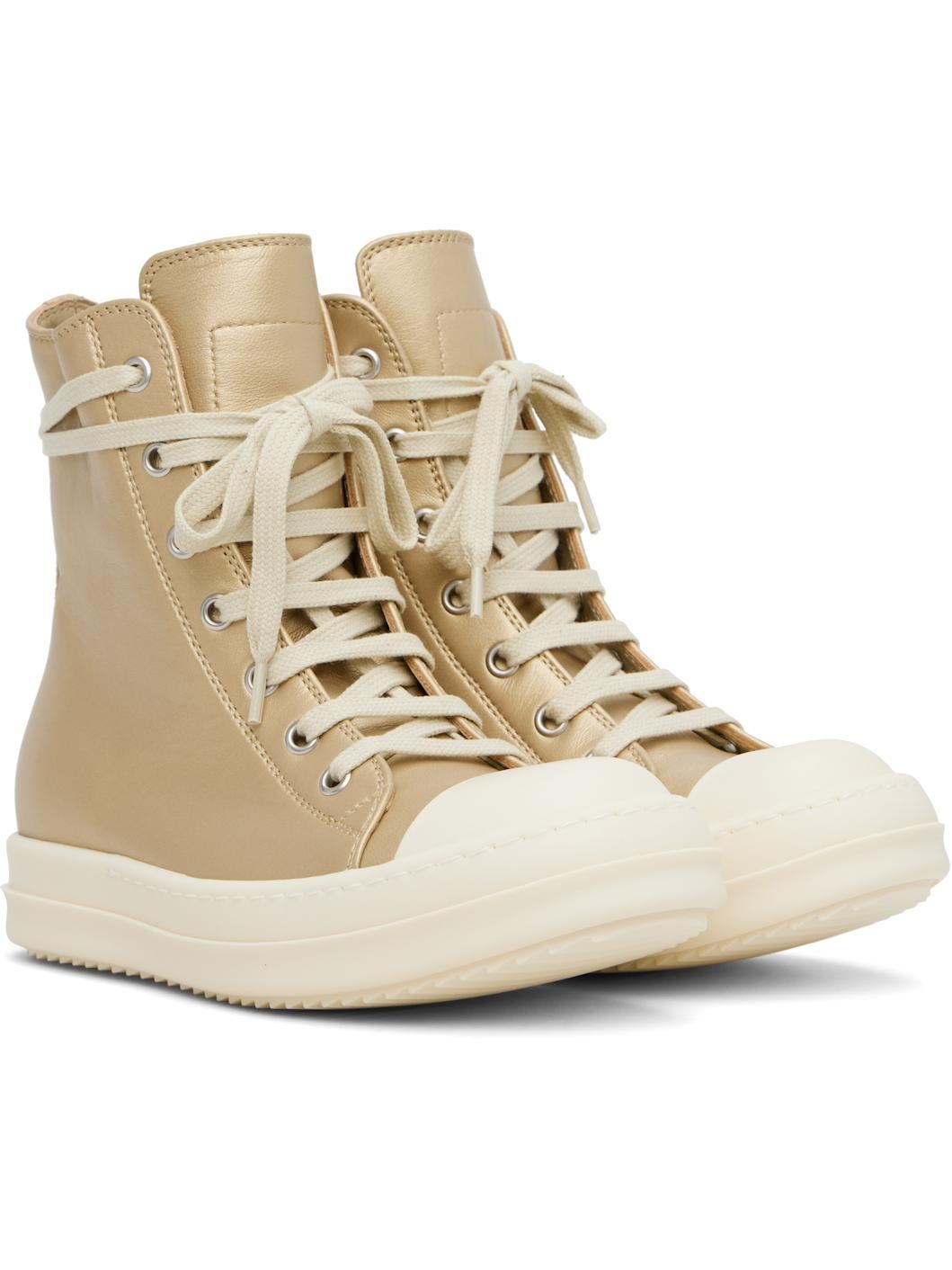 Gold Hollywood Sneakers - 4