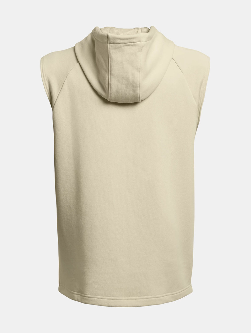 Men's UA Rival Terry Heavyweight Sleeveless Hoodie 3