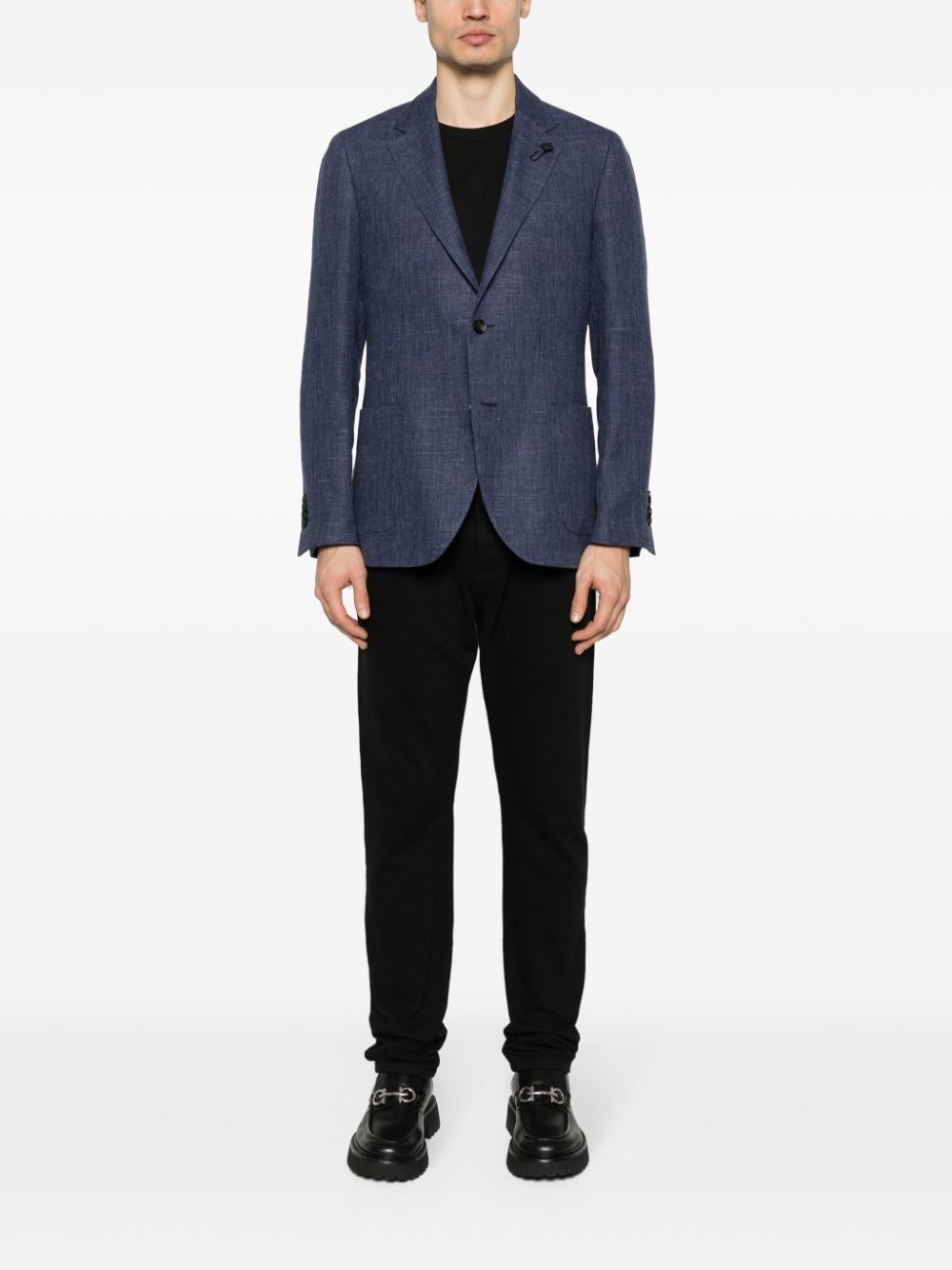 single-breasted blazer - 2