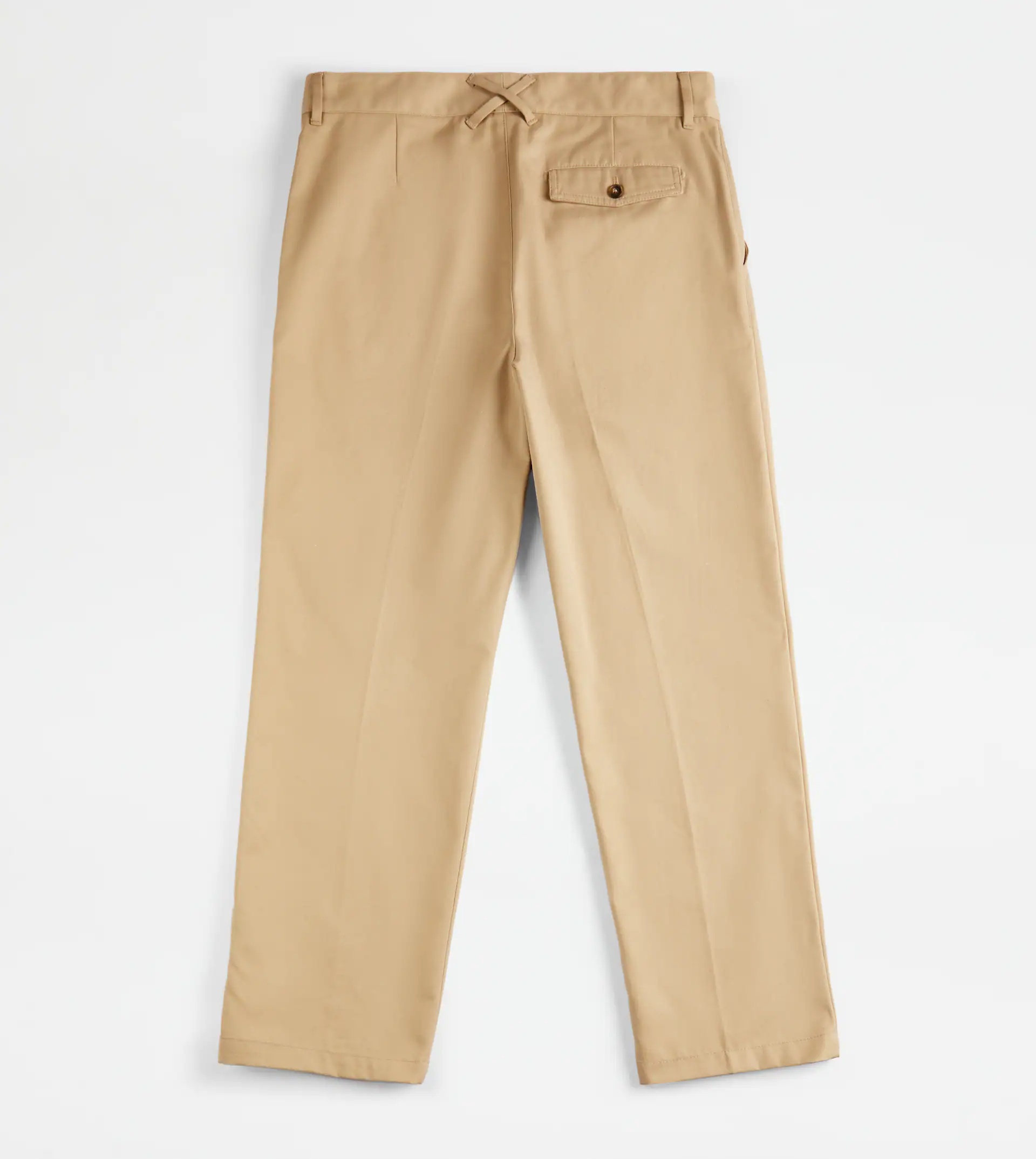 TOD'S CHINO TROUSERS - BEIGE - 8