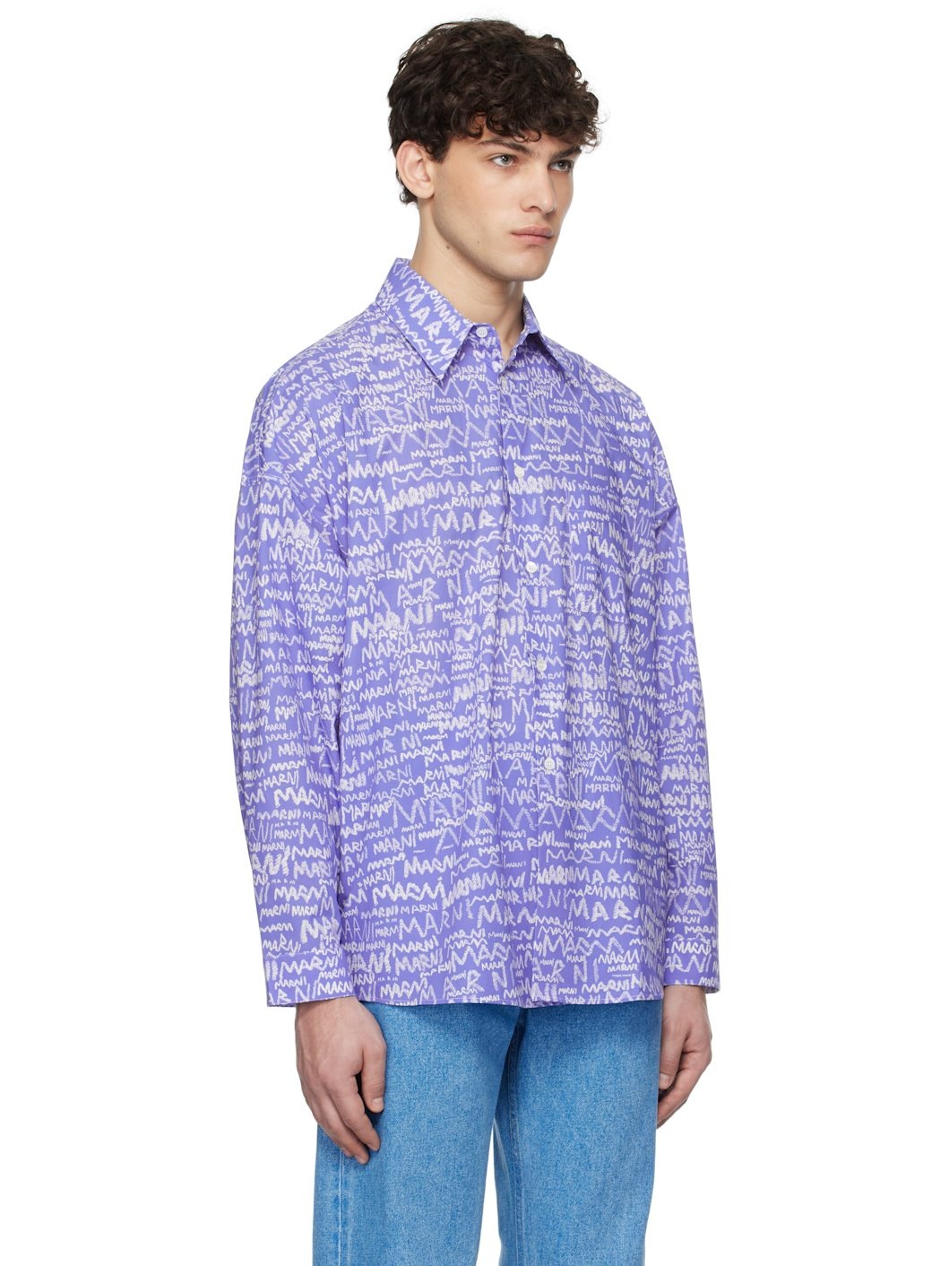 Blue Pencil Logo Shirt - 2