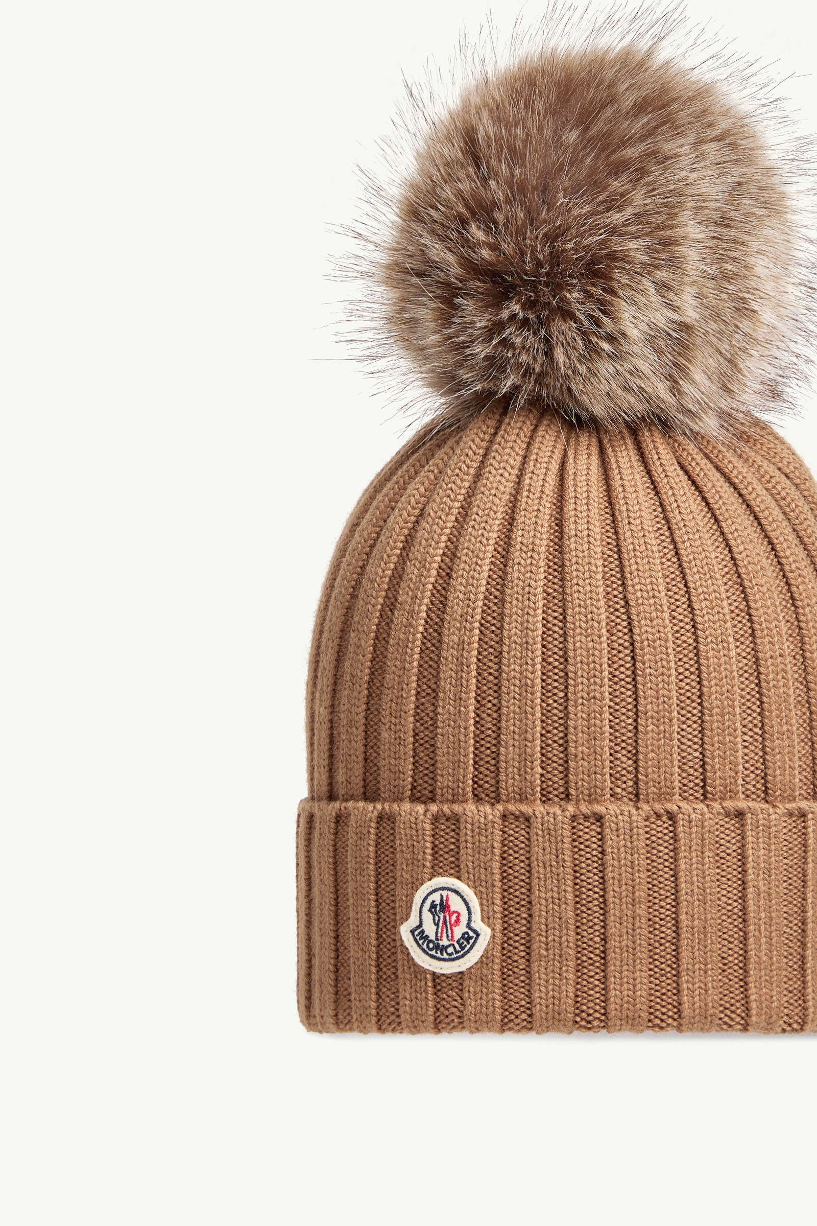 Wool Beanie with Pom Pom - 3