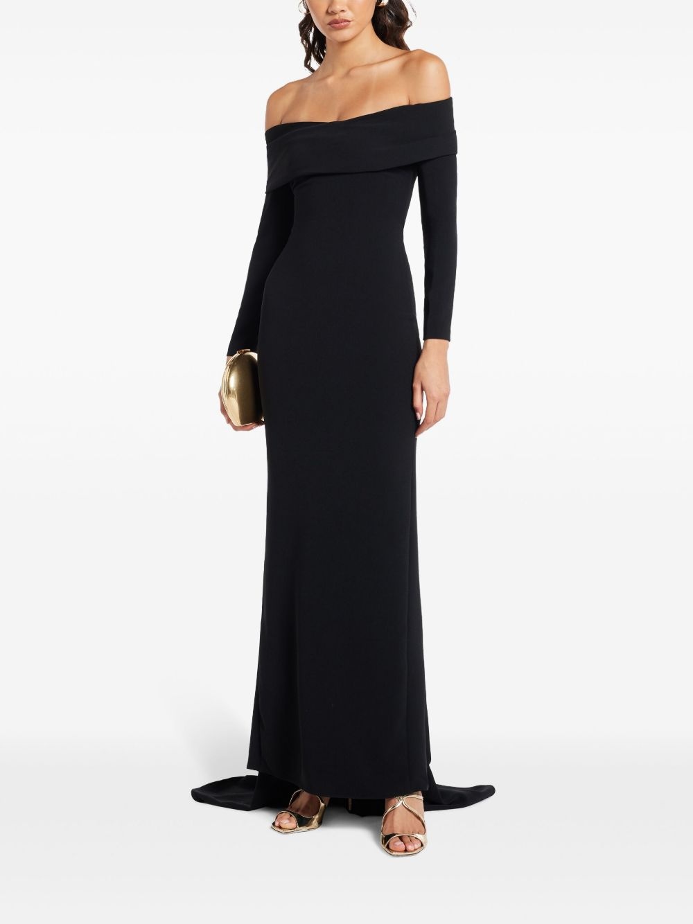 Lyla off-shoulder gown - 3