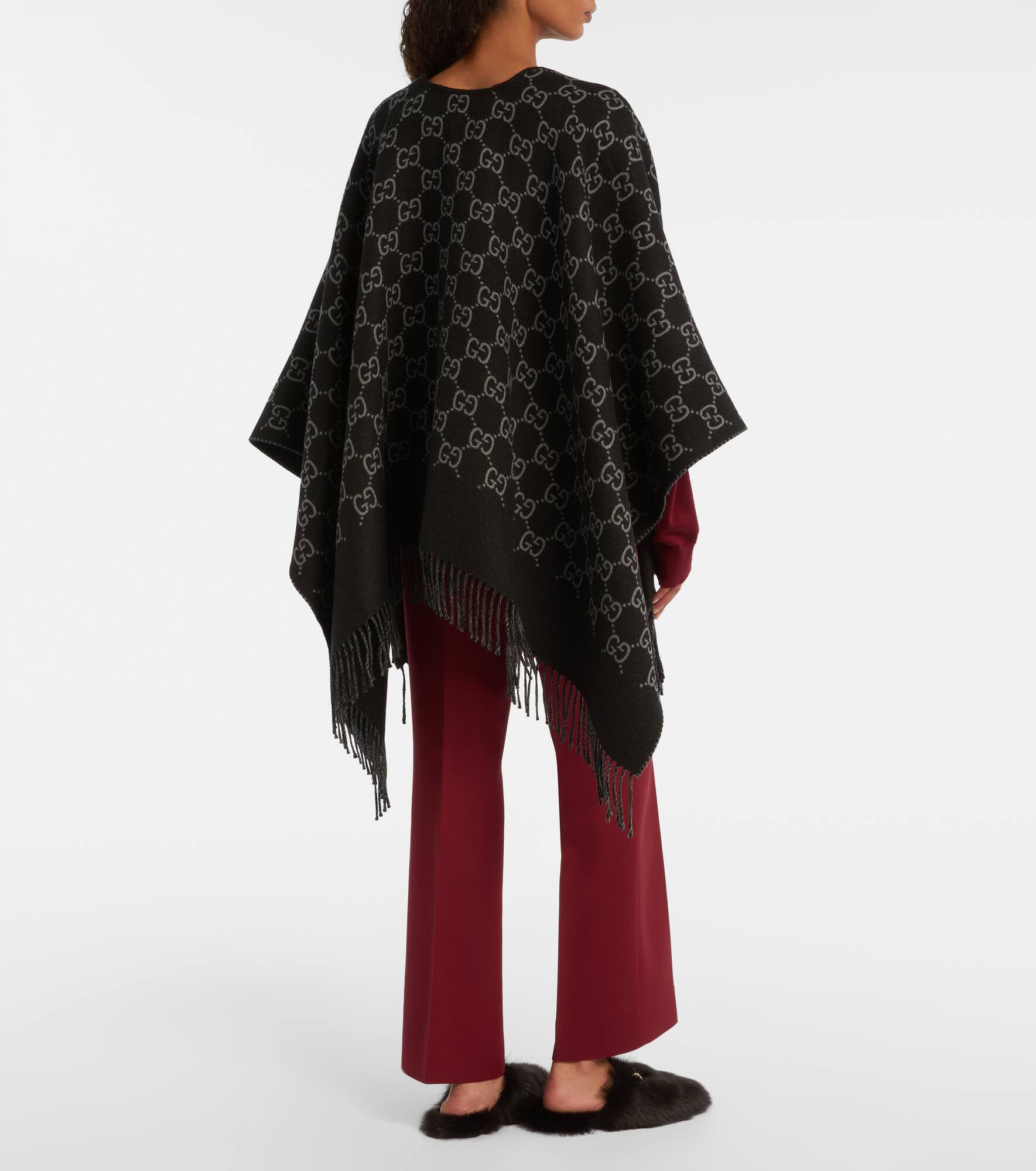 Wool poncho - 3