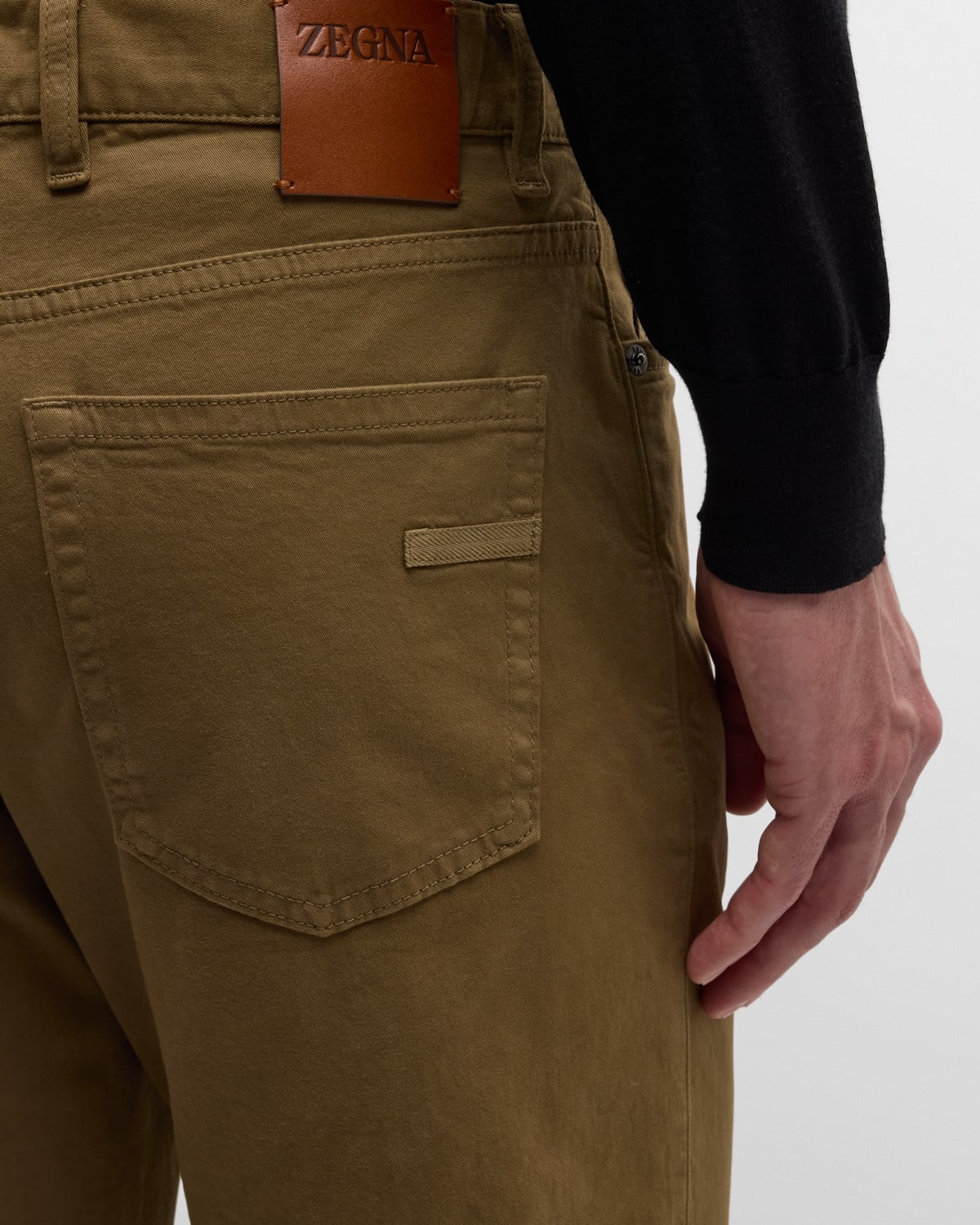 Men's 5-Pocket Stretch Gabardine Pants - 7