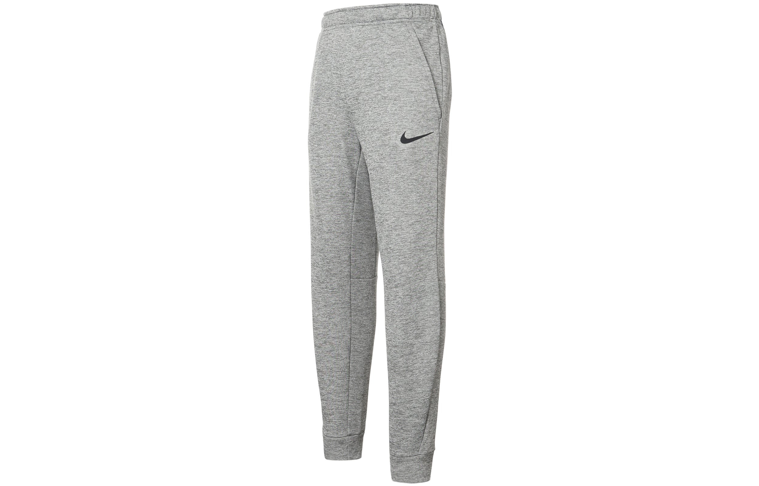 Men's Nike Thermatapered Fleece Lined Training Quick Dry Long Pants/Trousers Gray 932256-063 - 2
