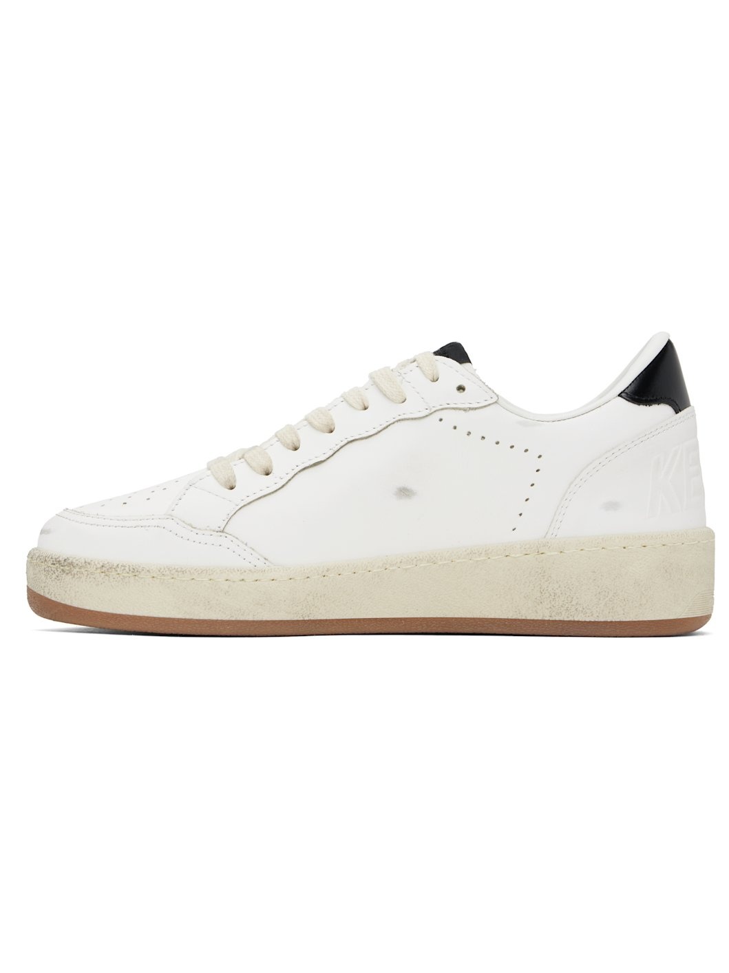 White Ball Star Sneakers - 3