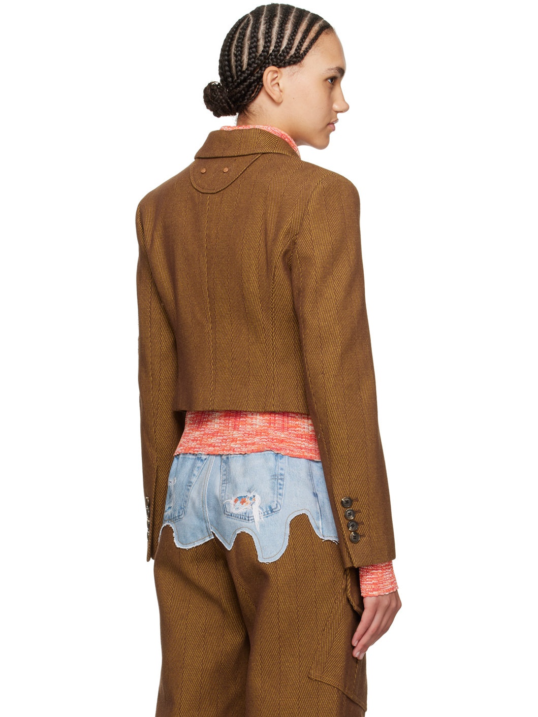 Brown Hannah Blazer - 3