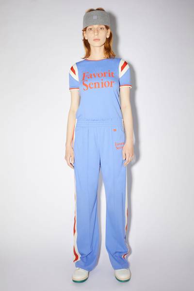 Acne Studios Jersey trousers - Cornflower blue outlook