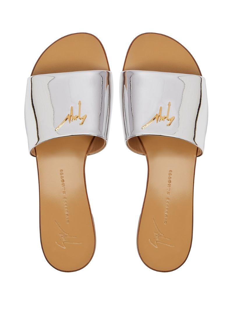 Shirley metallic sandals - 4