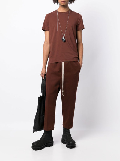 Rick Owens Astaires cropped drawstring trousers outlook