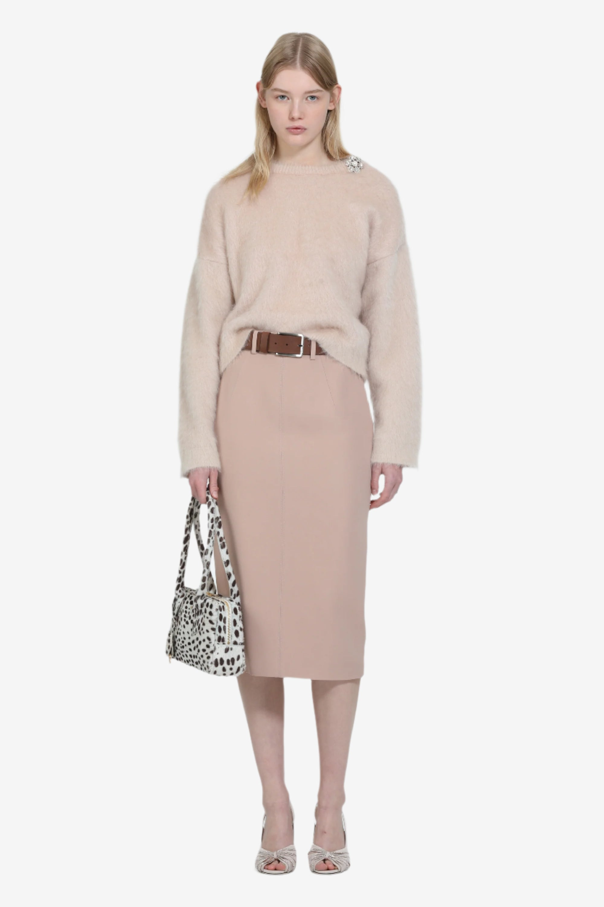 MIDI PENCIL SKIRT - 4