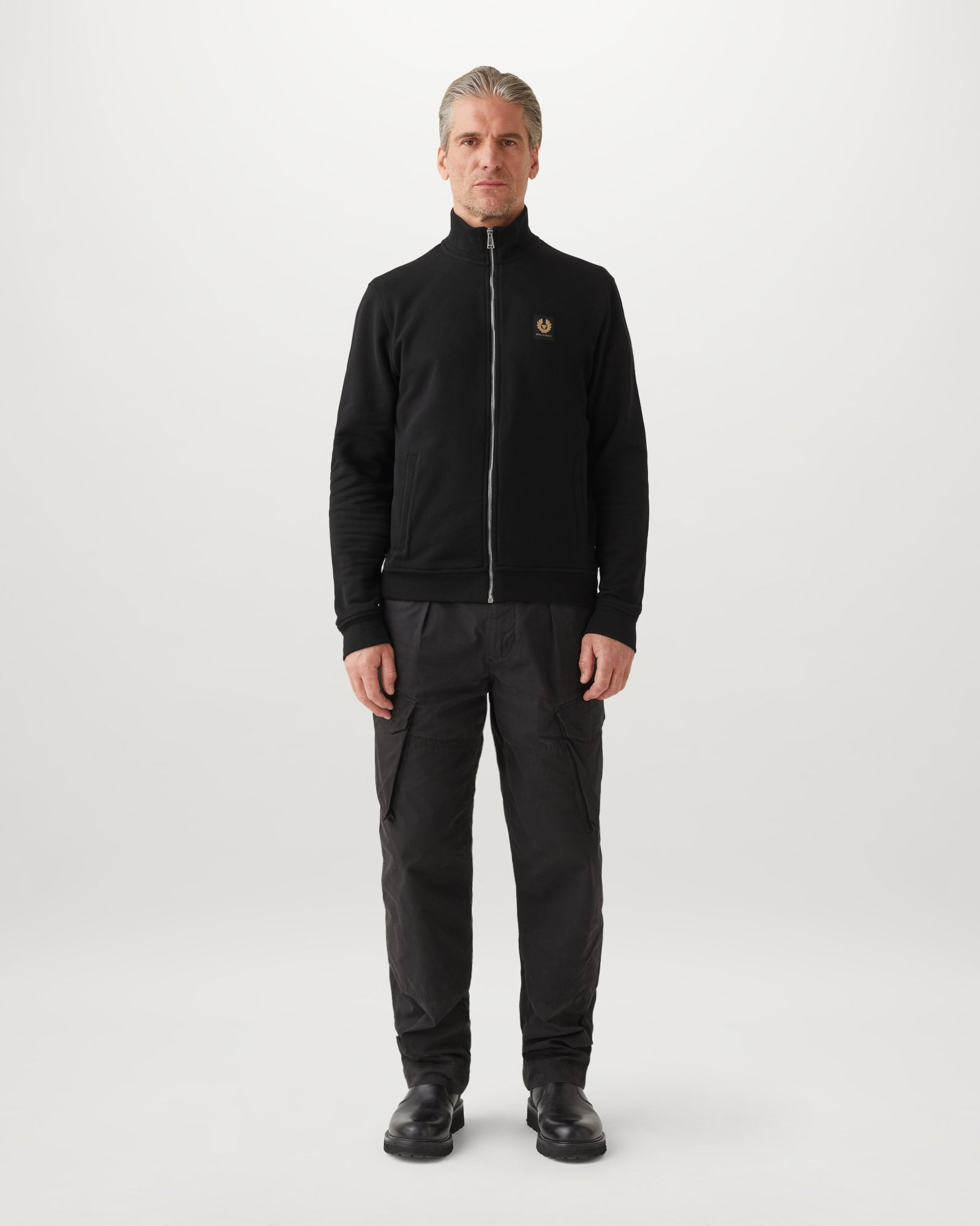 BELSTAFF FULL ZIP SWEATSHIRT - 2