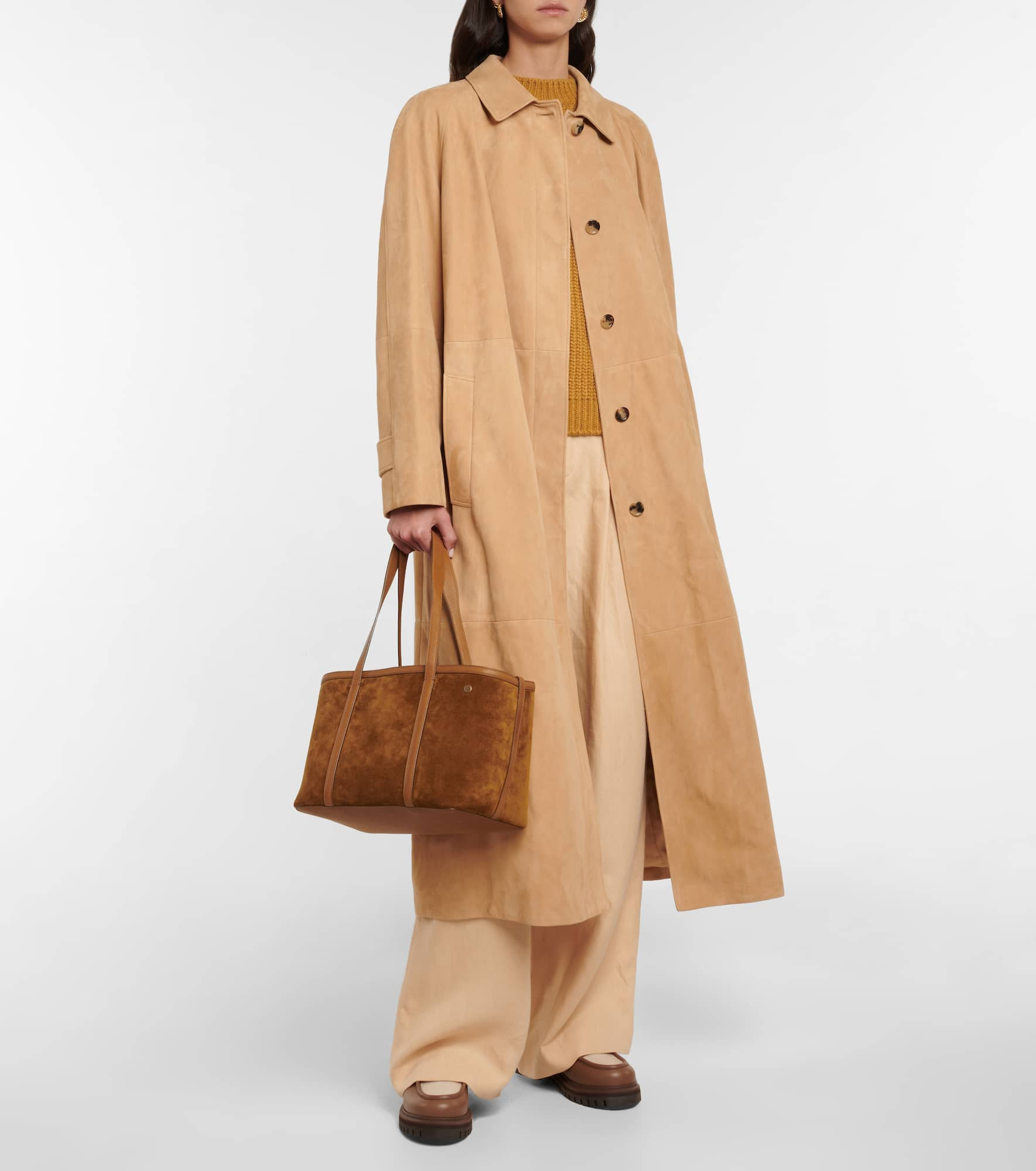 Brunner suede coat - 2