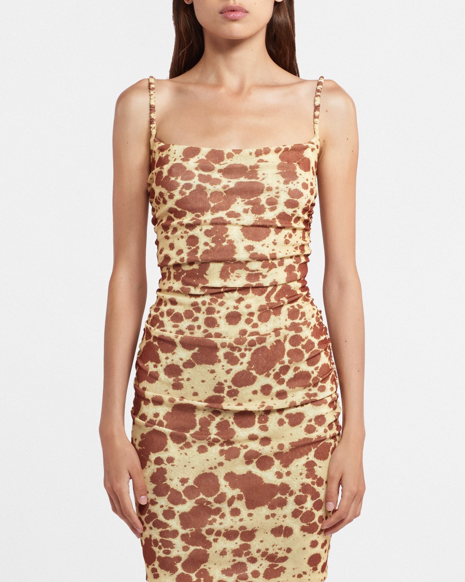 Mesh-Jersey Dress - 3