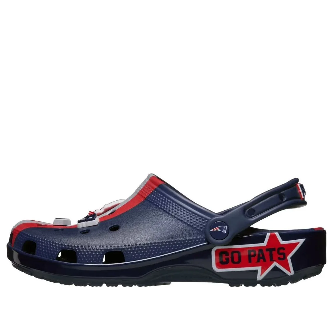 Crocs x NFL Classic Clog 'New England Patriots' 212993-90H - 1