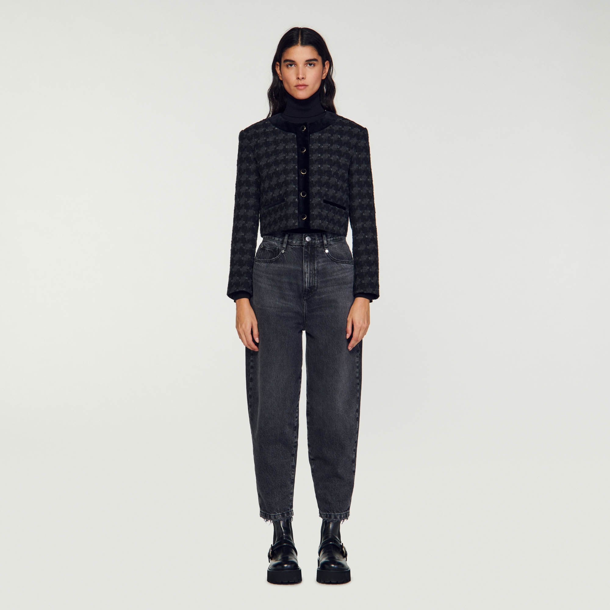SHORT TWEED JACKET - 3