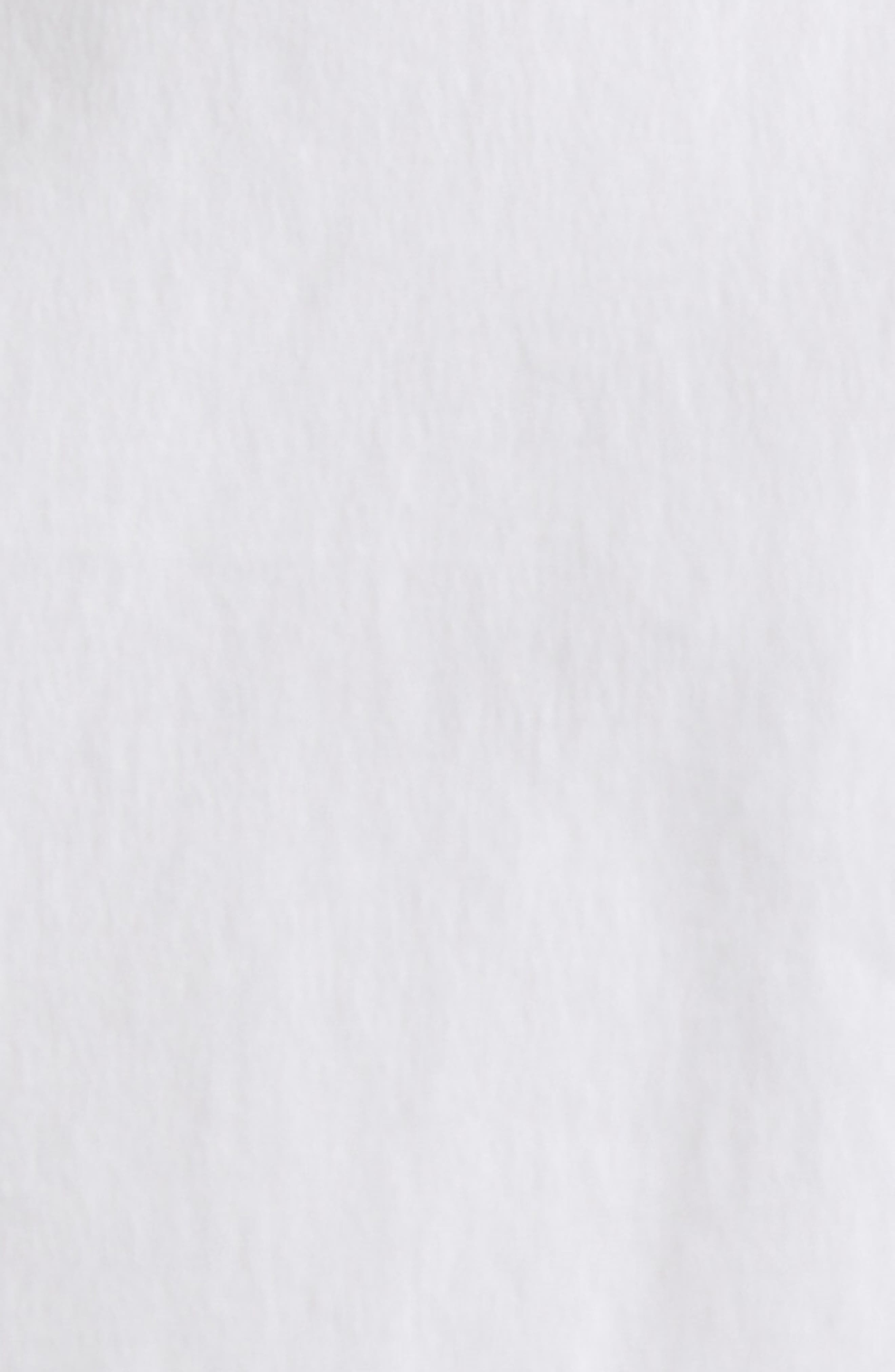 Max Mara Gamma Stretch Cotton Peplum Shirt in Optical White at Nordstrom - 6