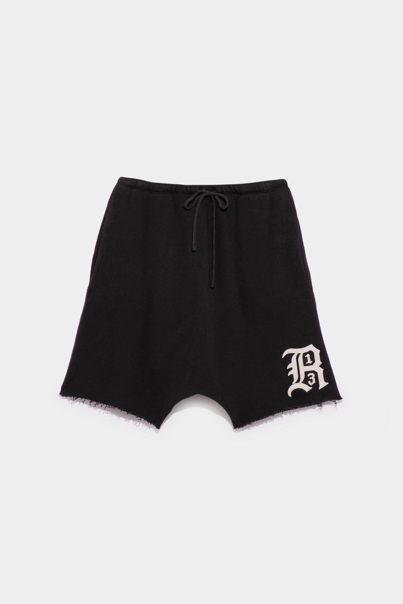 R13 LOGO SHORT - BLACK - 2