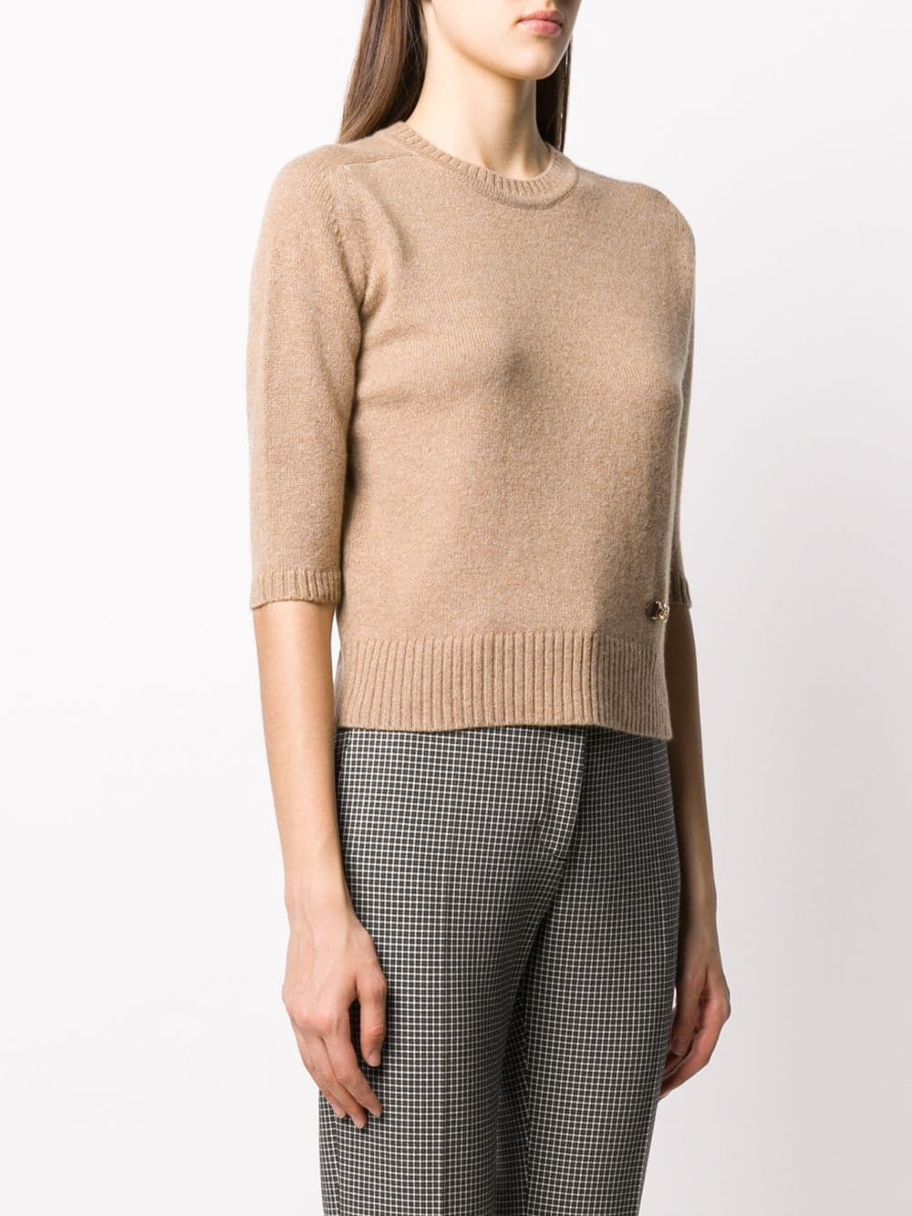 Horsebit-embellished knitted top - 3