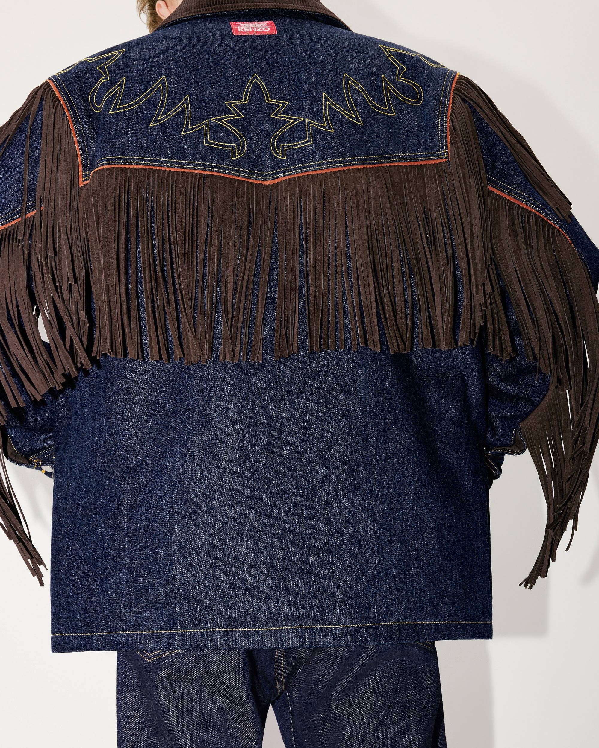 KENZO × LEVI'S DENIM BLAZER Lサイズ タグ付き KENZO KENZO x LEVI'S® denim blazer | REVERSIBLE