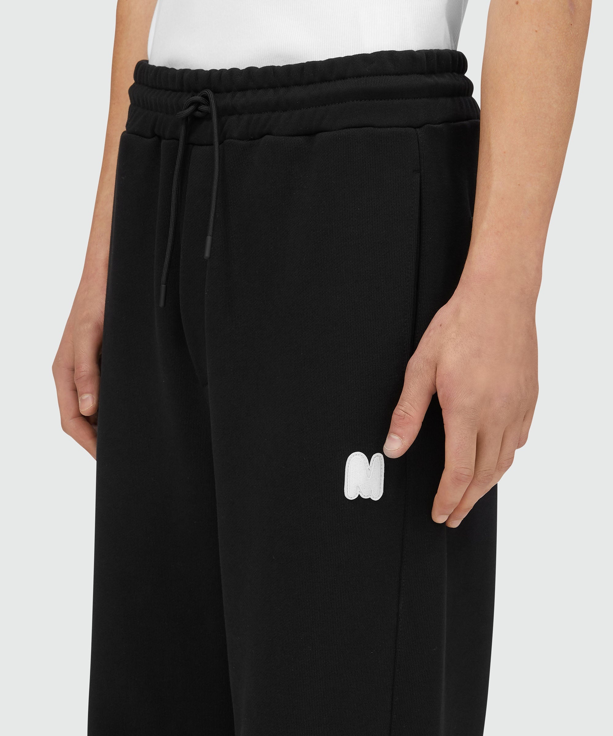 Jersey jogging pants with "TheMwave" patch - 5