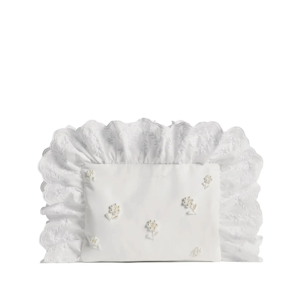 Simone Rocha White Clutch Bags Men - 1