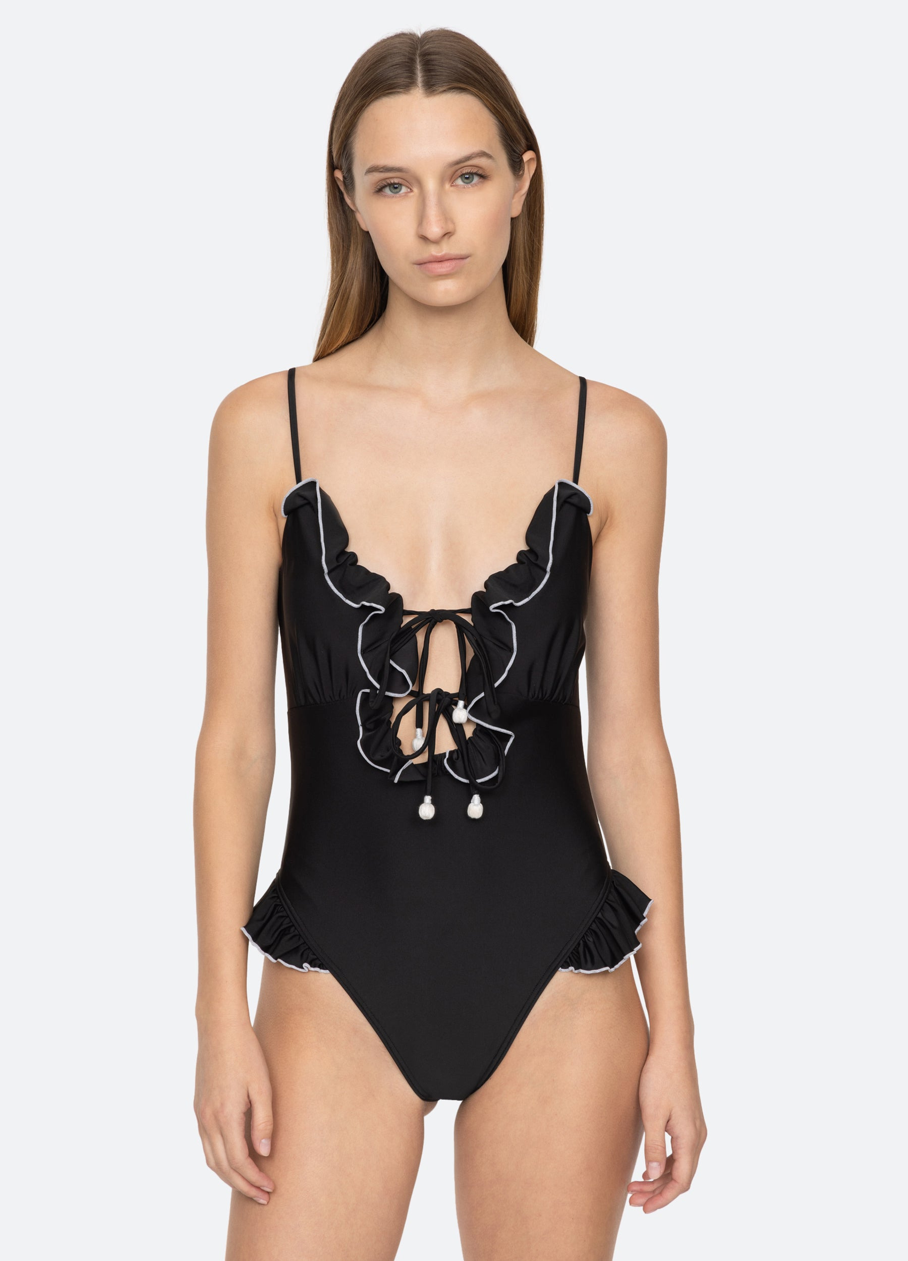 Camille Ruffle One Piece - 7