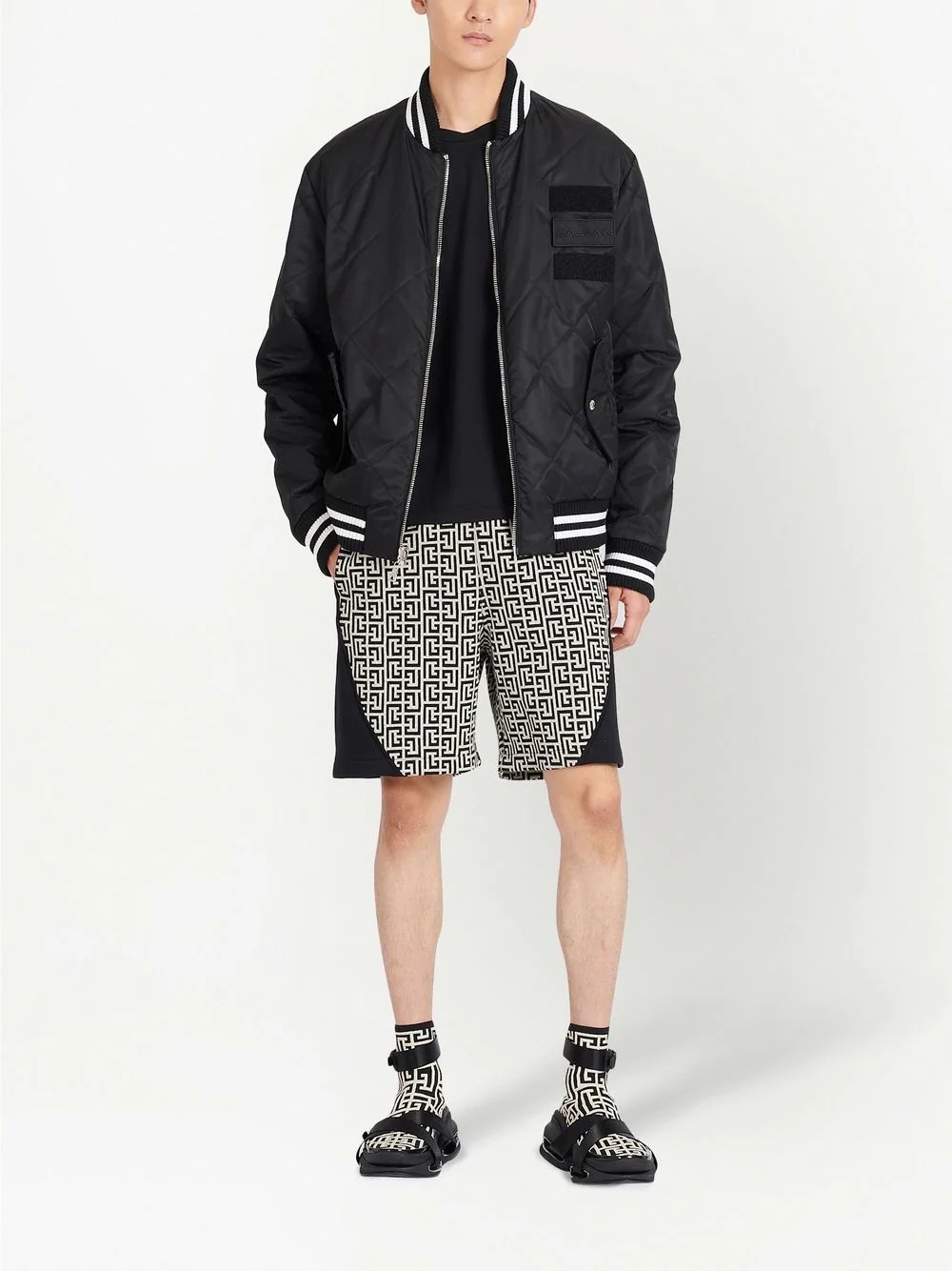 quilted bomber jacket - 2