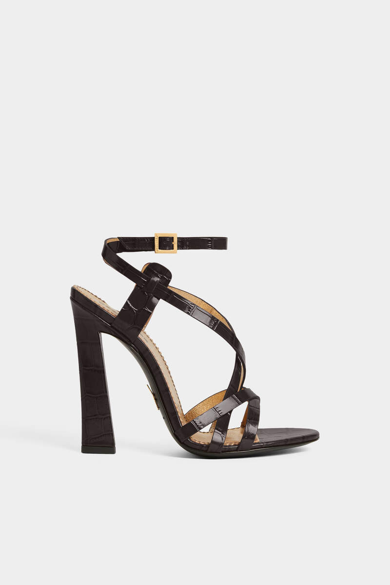 TWIN HEELED SANDALS 1