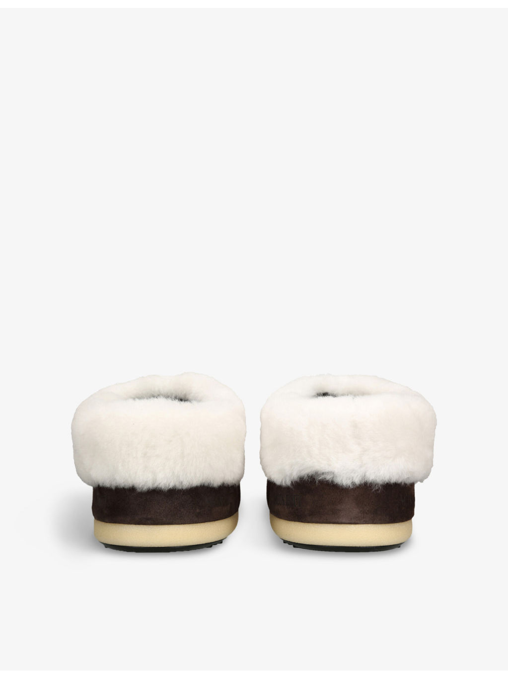 Bead-embellished suede mules - 4