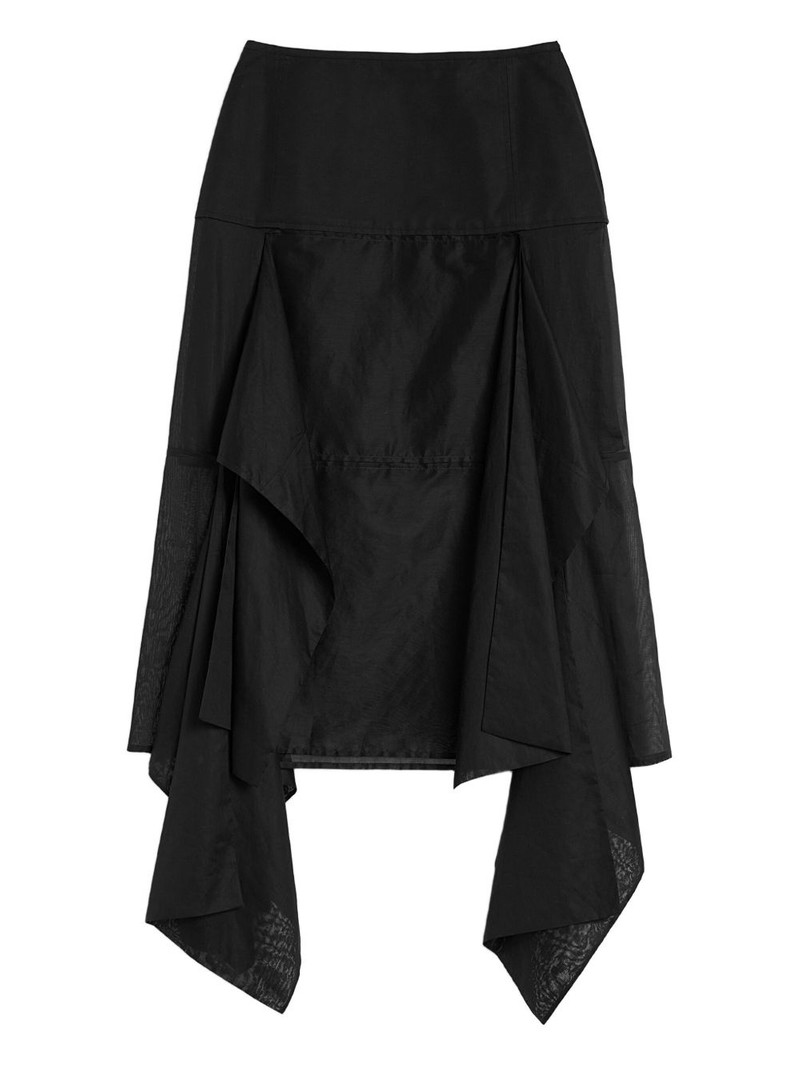 panelled midi skirt 1