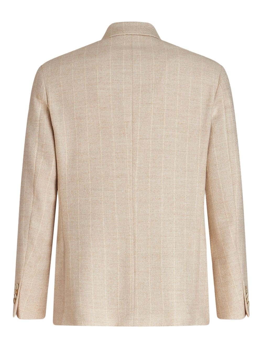 ton-sur-ton pinstriped blazer - 5