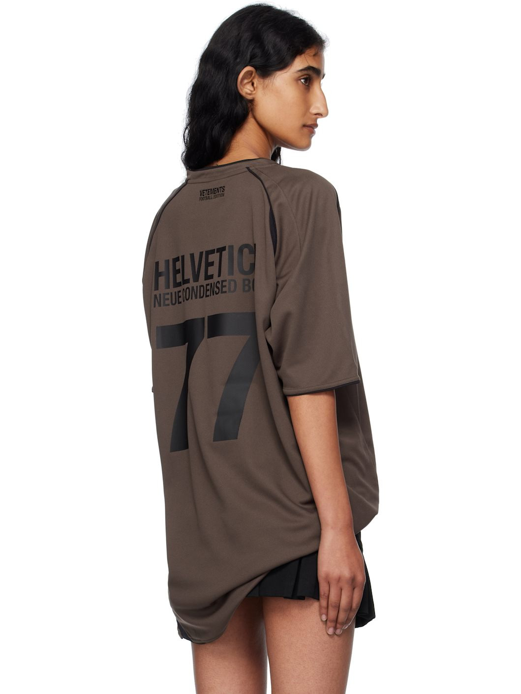 Brown 'Trademark' Football Jersey - 3