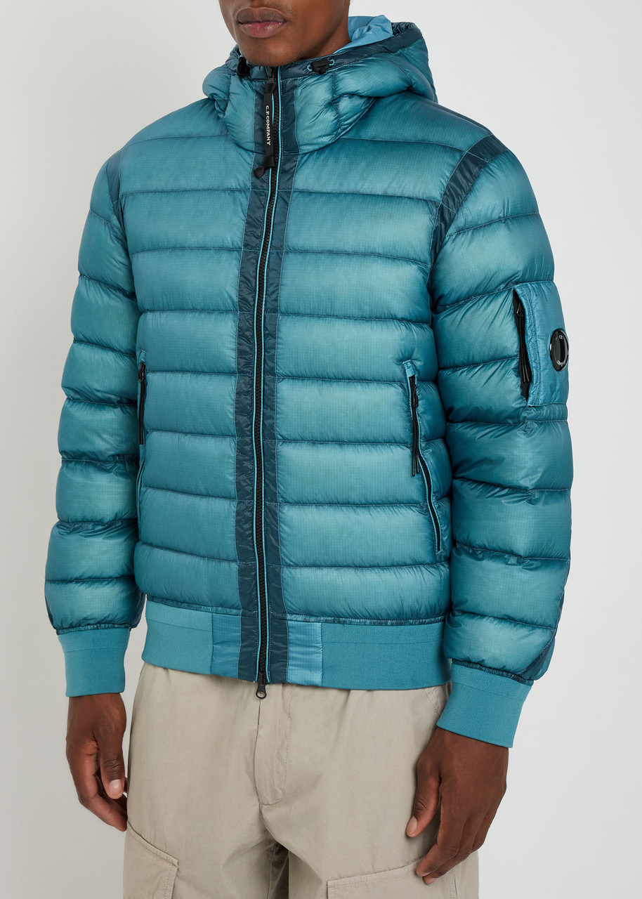 C.P. Company D.D. Shell Hooded Quilted Jacket - 2